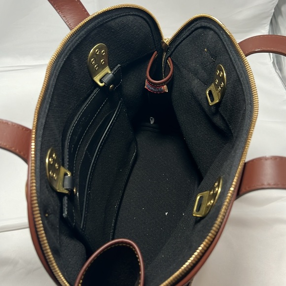 VINTAGE Dooney and Bourke Cabriolet Dome Satchel * Made in USA * - Picture 7 of 10